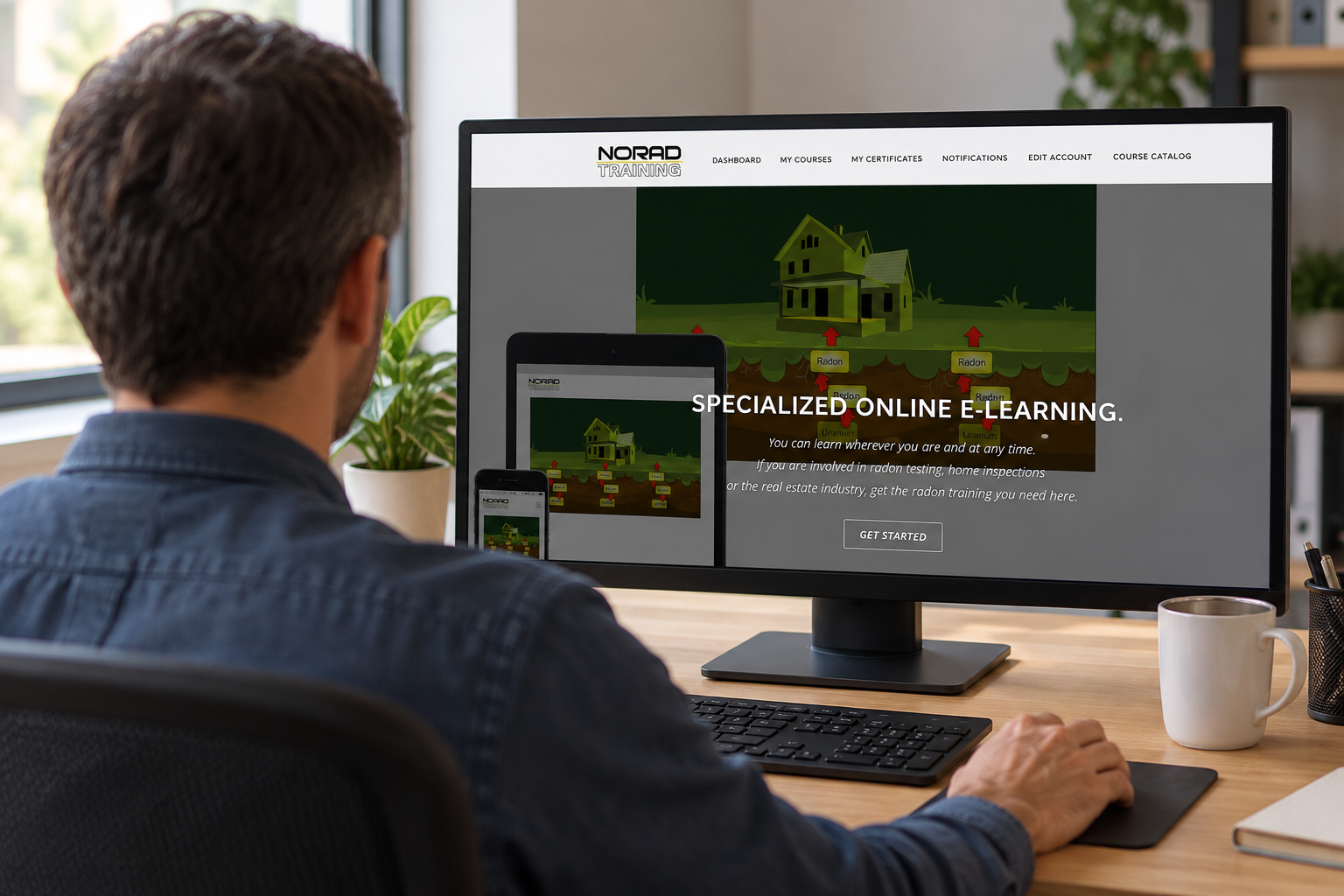 NORAD Training online learning platform
