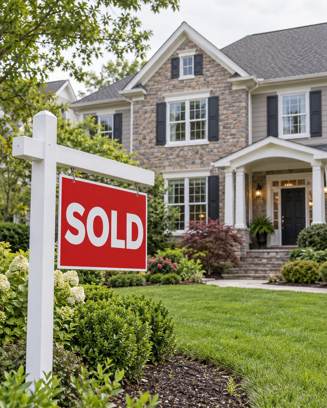 Sold home in the Greater Washington area